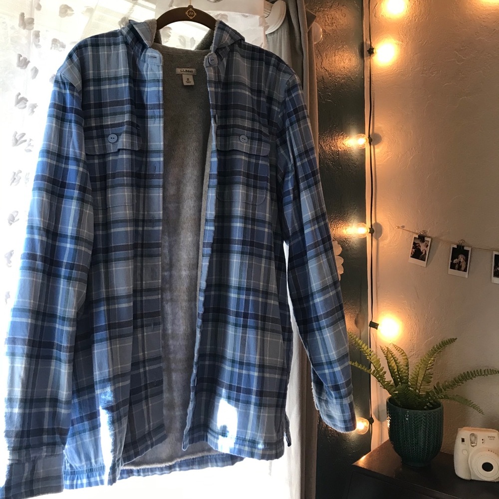 Cozy flannel jacket
